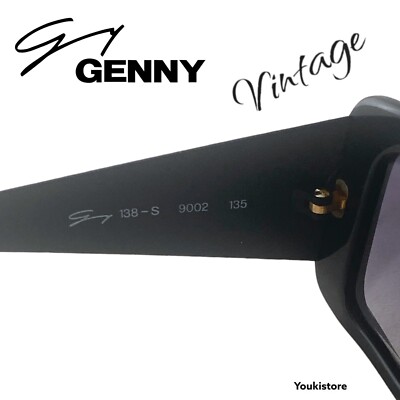 GENNY occhiali da sole 138-S 9002 135 RARE VINTAGE 90s eyewear