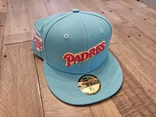 San Diego Padres Billion Creation BC City Connect New Era Hat Cap 7 1/2 59Fifty