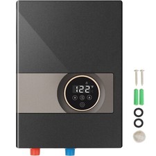 8KW Instant Hot Water Heater Electric Tankless On Demand Shower Boiler