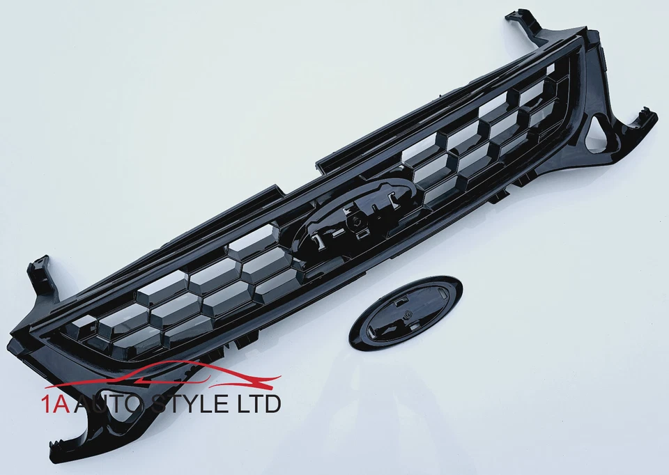 Ford Mondeo Gloss Black Honeycomb Grille BA7 2010-2014 Facelift Grill Titanium X Foto 2 de 4