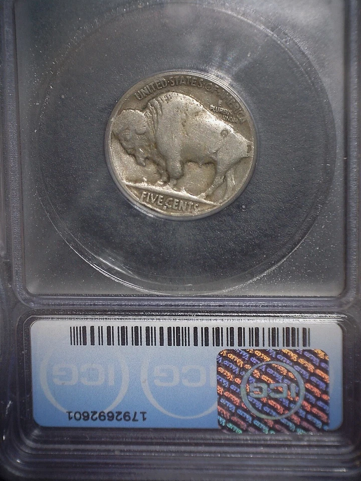 1915-S Buffalo Nickel, ICG G6, Tough Date, Issue Free - Image 3 of 4