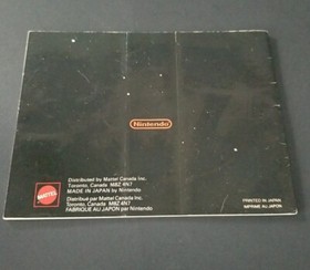 DUCK HUNT NINTENDO NES GAME WITH MANUAL / SLEEVE / TESTED