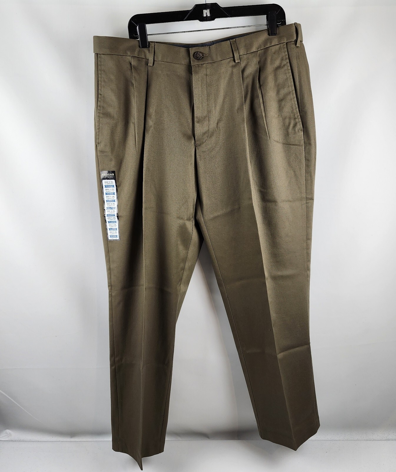Khaki Expandable Waist 38x29 Nwt