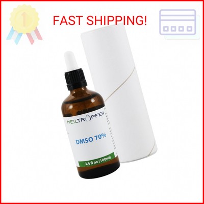 70% DMSO - Pharmaceutical Grade Ingredients | Dimethyl sulfoxide Liquid 3.4 Oz -