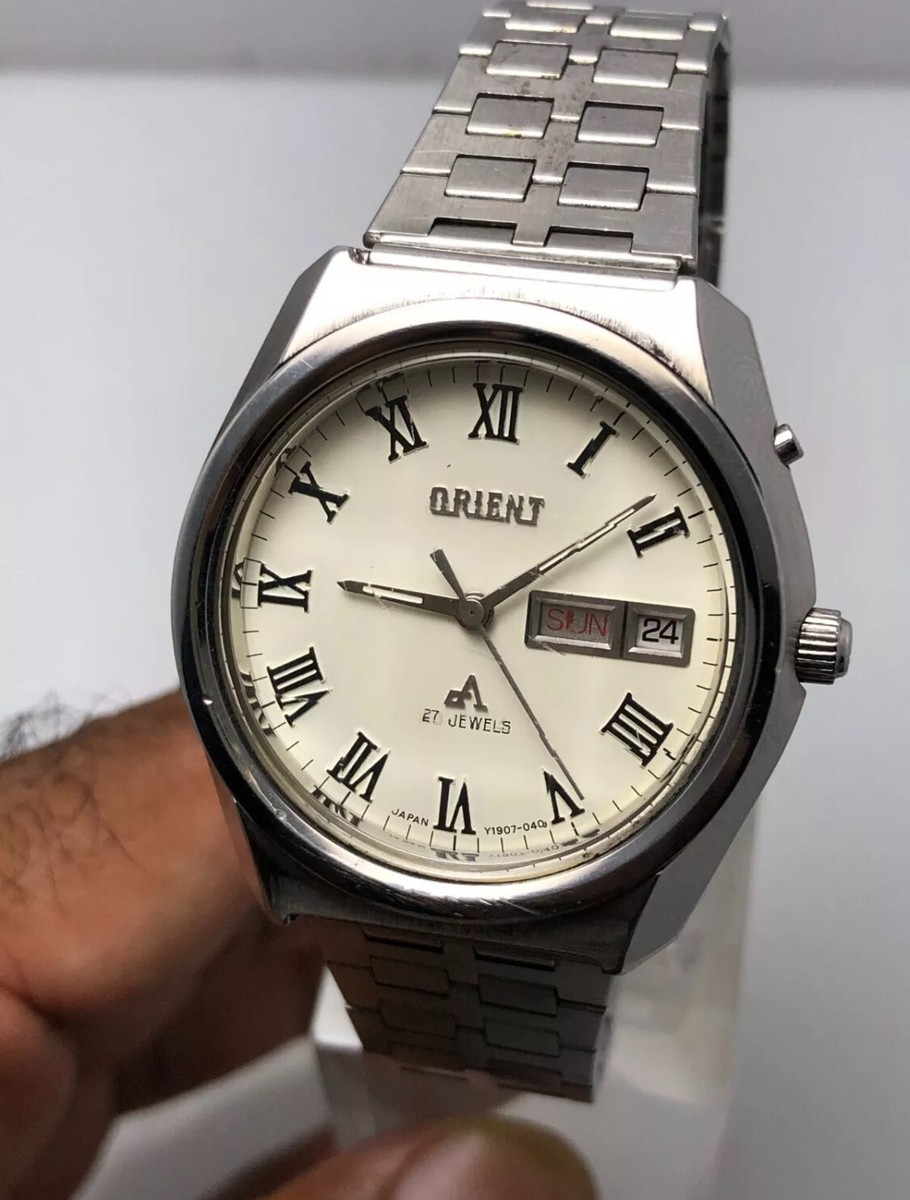Vintage Orient 429-19070 ChronoAce Jaguar Focus Aitomatic 21