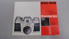 Vintage Zeiss Ikon Contarex Camera Brochure