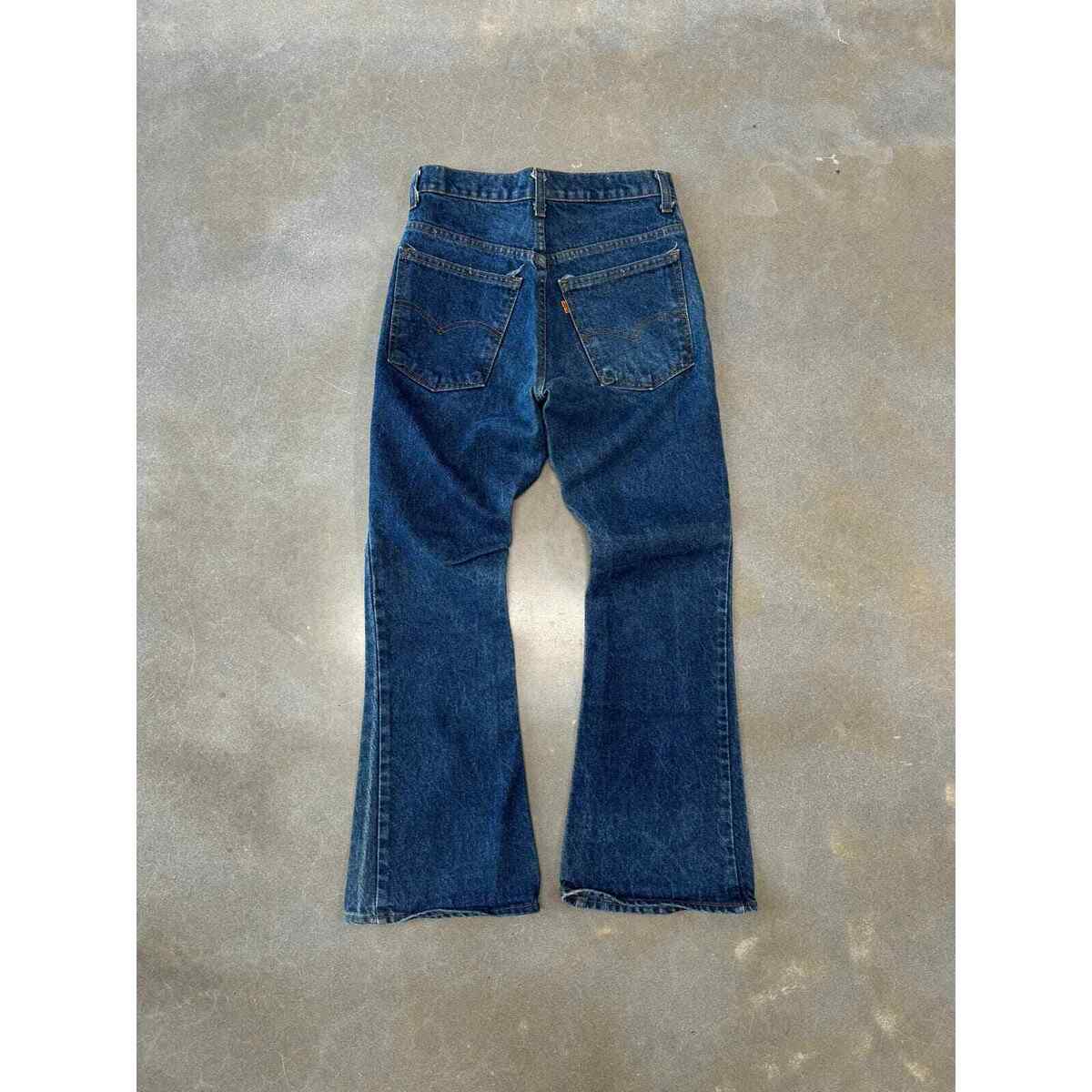 Vintage 1980s Levis 646-0217 Orange Tab Flared Jeans 42 Vintage 1980s Levis 646-0217 Orange Tab Flared Jeans 42