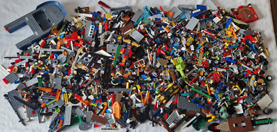 Lego Konvolut Sammlung gemischt -  ca 8,7kg Bausteine Bauteile Bauanleitungen
