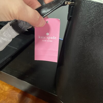 kate spade 黒 ハンドバッグ Kate Spade Sadie Black Saffiano Leather Medium Dome Satchel K6177