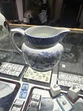 Spode Blue Room "Byron" Creamer, Blue/White