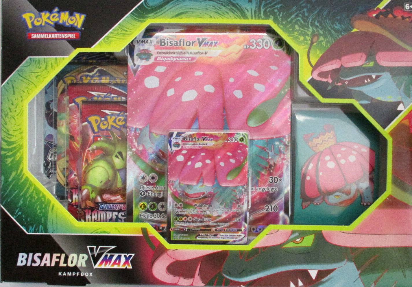 Hu Neu ) Pokemon © Bisafopr V Max Kampfbox Kollektion