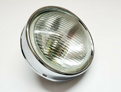 Scheinwerfer Lambretta LI Serie 2 – Komplettset Mit Halter & Halogen-Glühbirne Für Innocenti