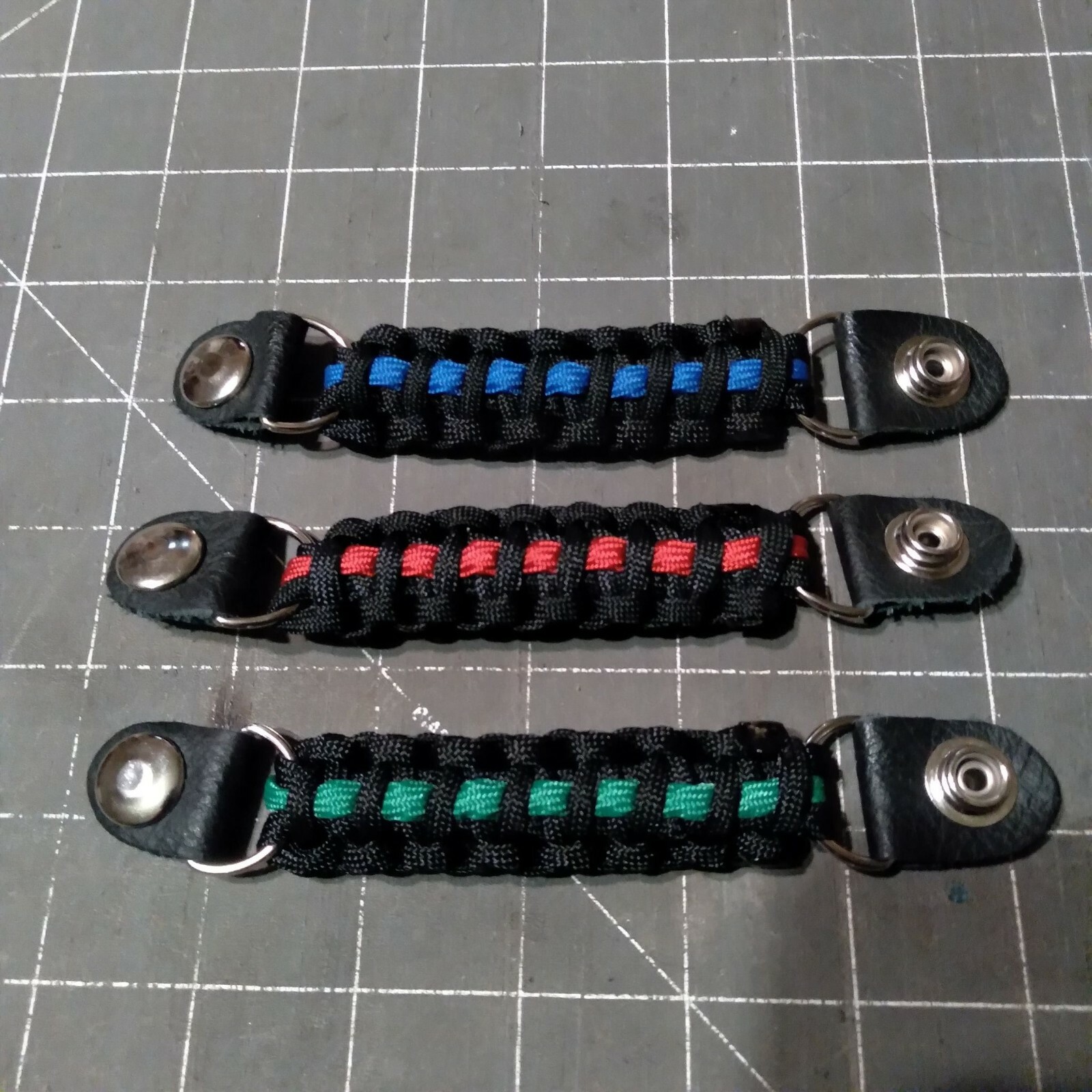 Vest extenders paracord POLICE/FIREFIGHTER/MILITARY SUPPORT Thin line