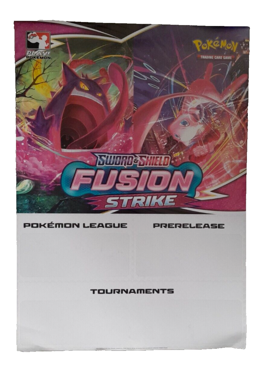 pokemon trading card game sword and shield fusion strike Fusion Strike