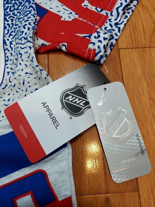 New York Rangers Youth Large 14/16 T-Shirt NHL Official Licensed New Light Grey — 第 4/4 张图片