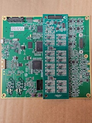 Accellix Analyzer DAQ LDX PCB Assembly w/ SiPM Power Supply Board PCB-00039