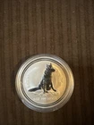 2006 Australia Year of Dog 1 Ounce .999 Fine Silver GEM BU