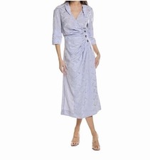 GANNI Women's Lavender Color Dress Sizes 32 Look At The Pictures Ty