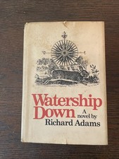 Watership Down - Richard Adams (1972, 1974, HCDJ) 2nd Edition, 2nd Printing