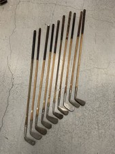 10-Antique Hickory Golf Clubs all pre 1925