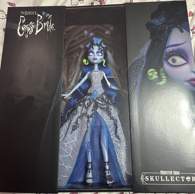 Monster High Skullector Corpse Bride Tim Burton Emily Doll