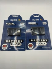 PSP 2000 3000 Models XYAB Rechargeable Battery Pack 800 mAH BRAND NEW Lot of 2