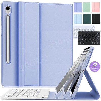 QWERTZ Tastatur Für Samsung Galaxy Tab S10 Lite S10 FE S9 Hülle Mit Stifthalter