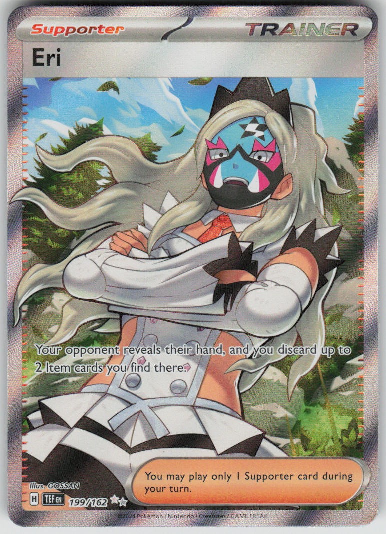 Pokemon Eri - Ultra Rare SV05: Temporal Forces 199/162 NM