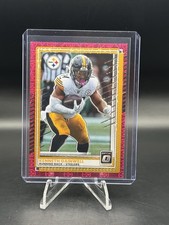 2025 Donruss Optic Pink Velocity Team Logo /99 Kenneth Gainwell #97 Steelers
