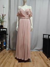WATTERS Womens Blush Aldridge Gown Pink Size 4