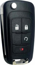 Replacement Key Fob Cover for Equinox Malibu Cruze Camaro Vo Size: 4 Buttons-b