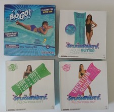 Pool Inflatable Rafts Lot of 4 Splashparty, H2OGo See Description NEW IN BOX
