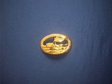 Deutsches Rotes Kreuz Wasserwacht Abzeichen in Gold Durchm.58 mm neuwertig