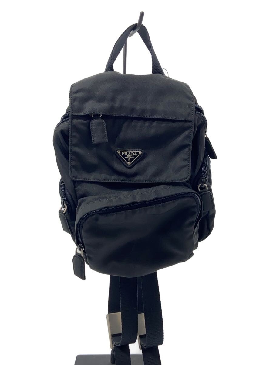 PRADA Mini Backpack Backpack Nylon BLK From Japan… - image 1