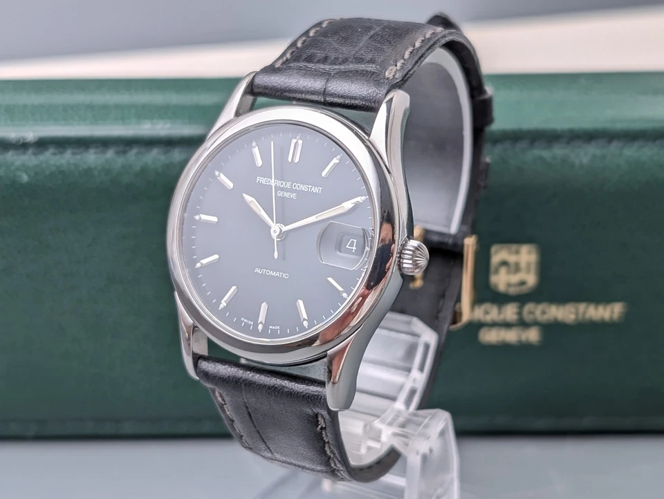 Frederique Constant Fc303/310/320x3B5/6/9 Black Dial Automatic Men's Watch 35mm - Image 4 of 4