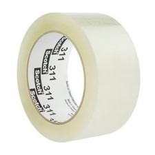 Scotch 311 Acrylic Packing Tape, 2 Mil, Tan, Pk36