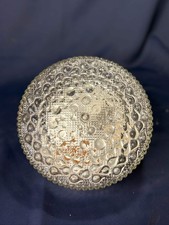 Vintage Wandleuchte aus Blasenglas - Hustadt Leuchten