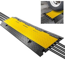 Pyle Hassle Free Cable Protective Cover Ramp Cord Wire Protection Track