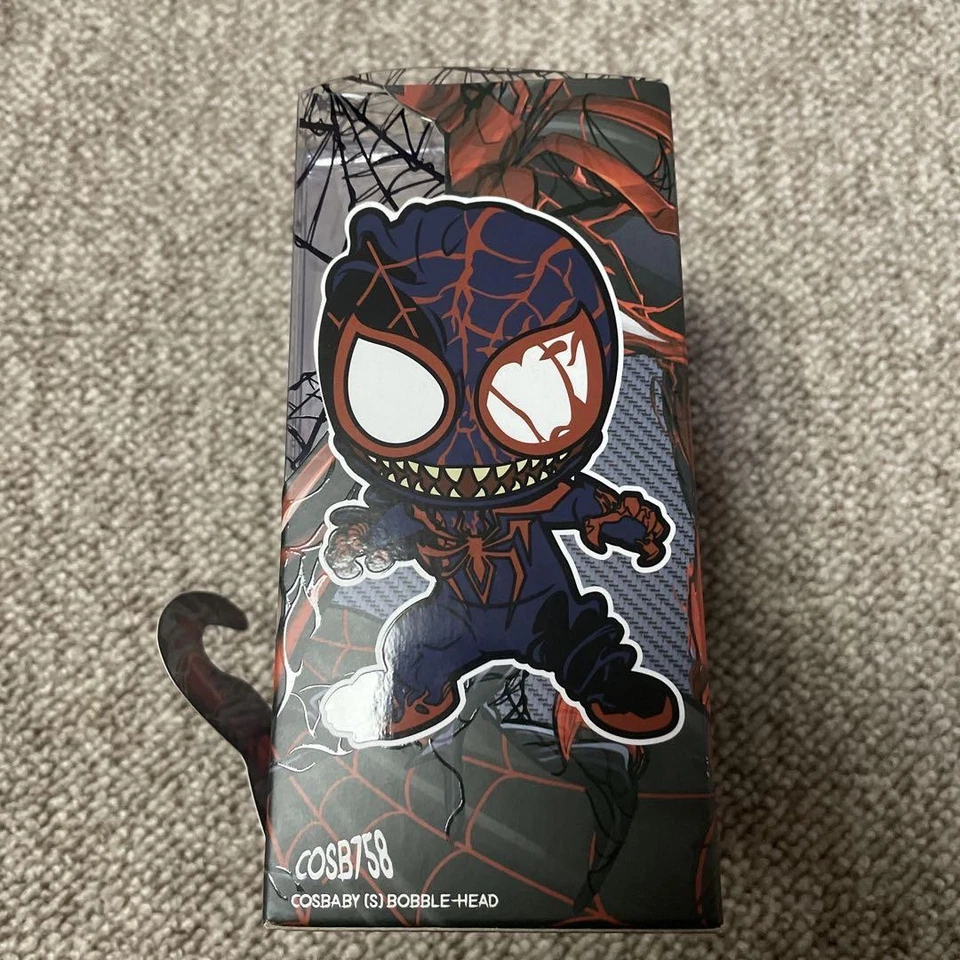 Figura Morales Hot Toys Cosbaby Spider-Man Venom Maximum Venomized Miles - Imagen 2 de 4