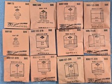 New SUC Name Brand Odd Shaped Wristwatch Crystal Watchmaker Assortment Lot #9