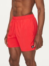 Adidas Solid CLX, Men's Swimming Shorts - Red, Sky,