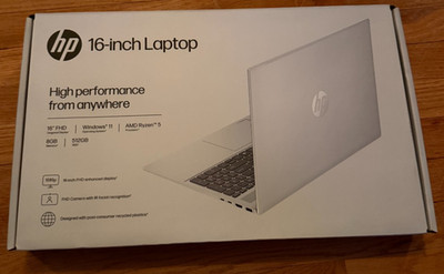 HP Omnibook 5 16-BC1052WM 16'' Ryzen 5 8540U 3.2GHz 8GB RAM 512GB SSD