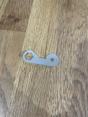 RALEIGH CHOPPER 5 Speed- NEW POLISHED SMALL STAINLESS STEEL GEAR LEVER / ARM - Image 1 of 2