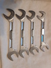 Snap-on Lot Of 4 Four Way Angle Head Open End Wrenches Read Description