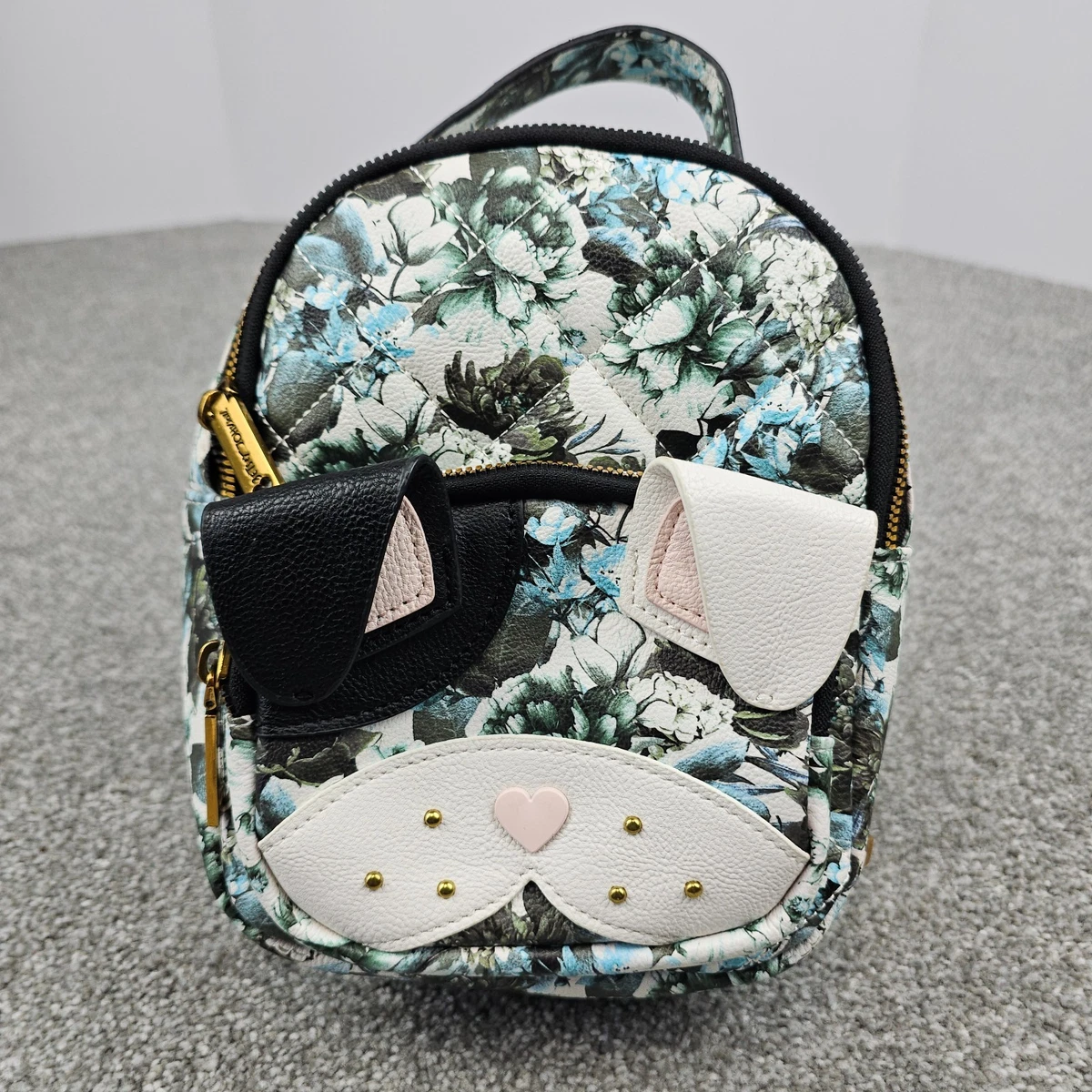 Betsy Johnson BlueWhite Dye 2 for 1 Backpack $88 Betsey Johnson Backpack Blue Bags & Handbags for Women for  main image 3