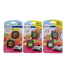 3 Pack Febreze Car Air Freshener Vent Clip - Gain Island Fresh 2ct Each