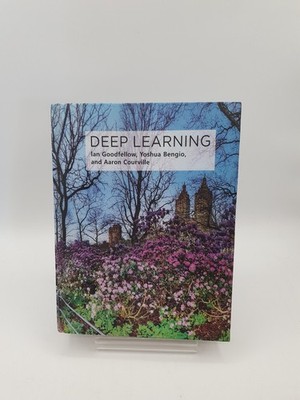 Deep Learning Goodfellow Bengio Courville MIT Press Blue Hardcover First Ed 2016