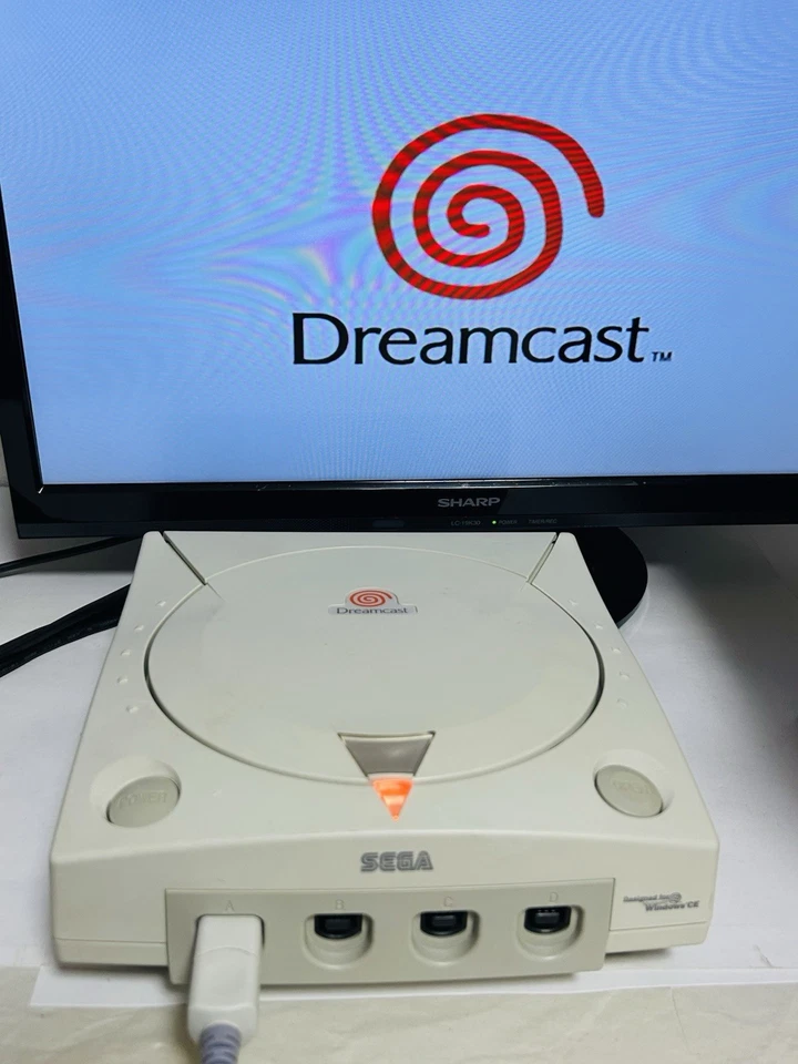 Sega Dreamcast HKT-3000 White Japan NTSC-J Works / Tested- CONSOLE ONLY *READ - Image 2 of 4