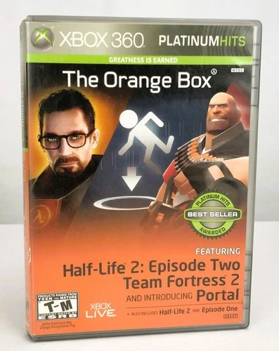 The Orange Box Half Life 2 Portal (Xbox 360, 2007)