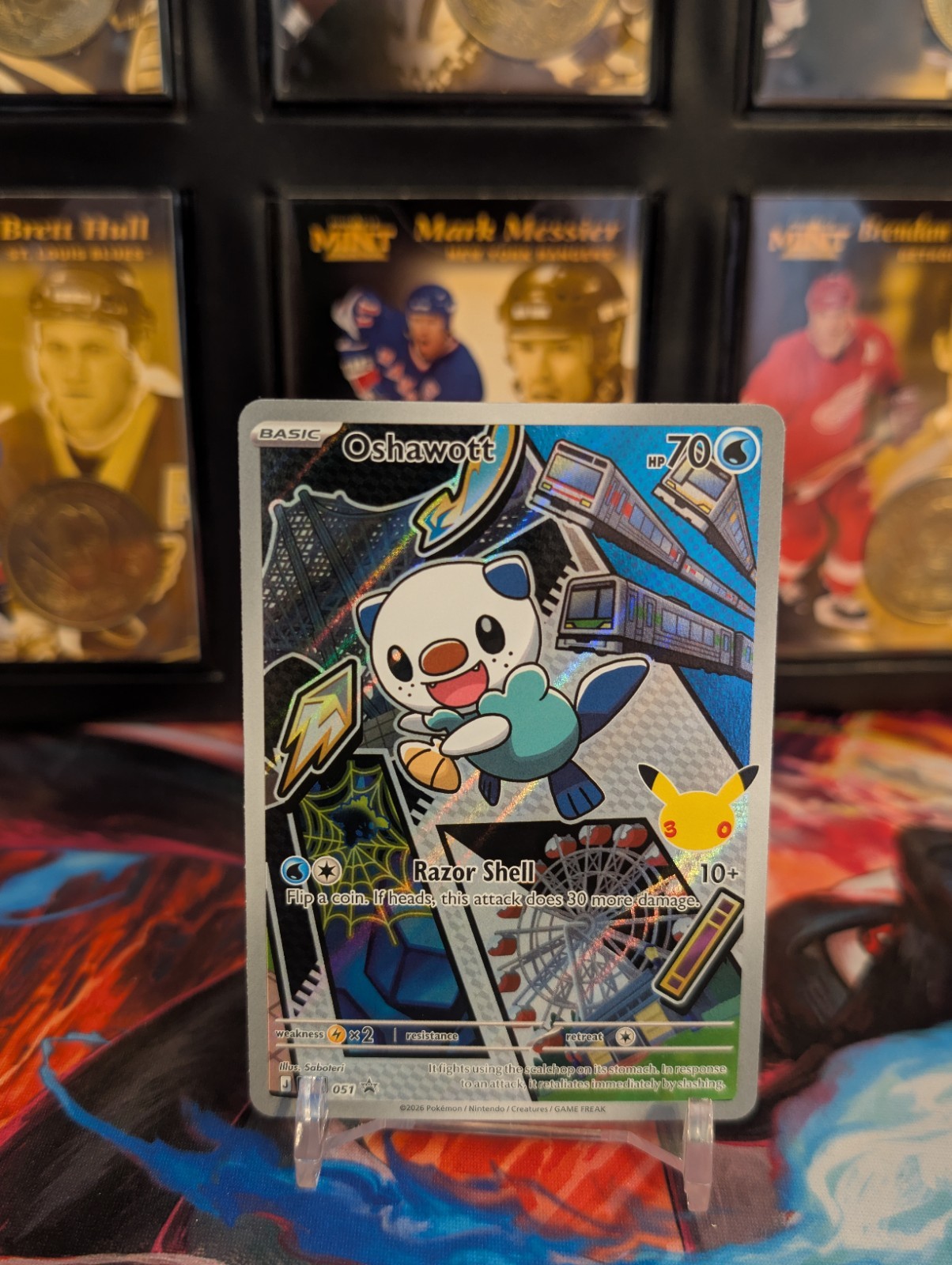 Pokemon Oshawott Mega Evolution Black Star Promos 51 Holofoil Near Mint English